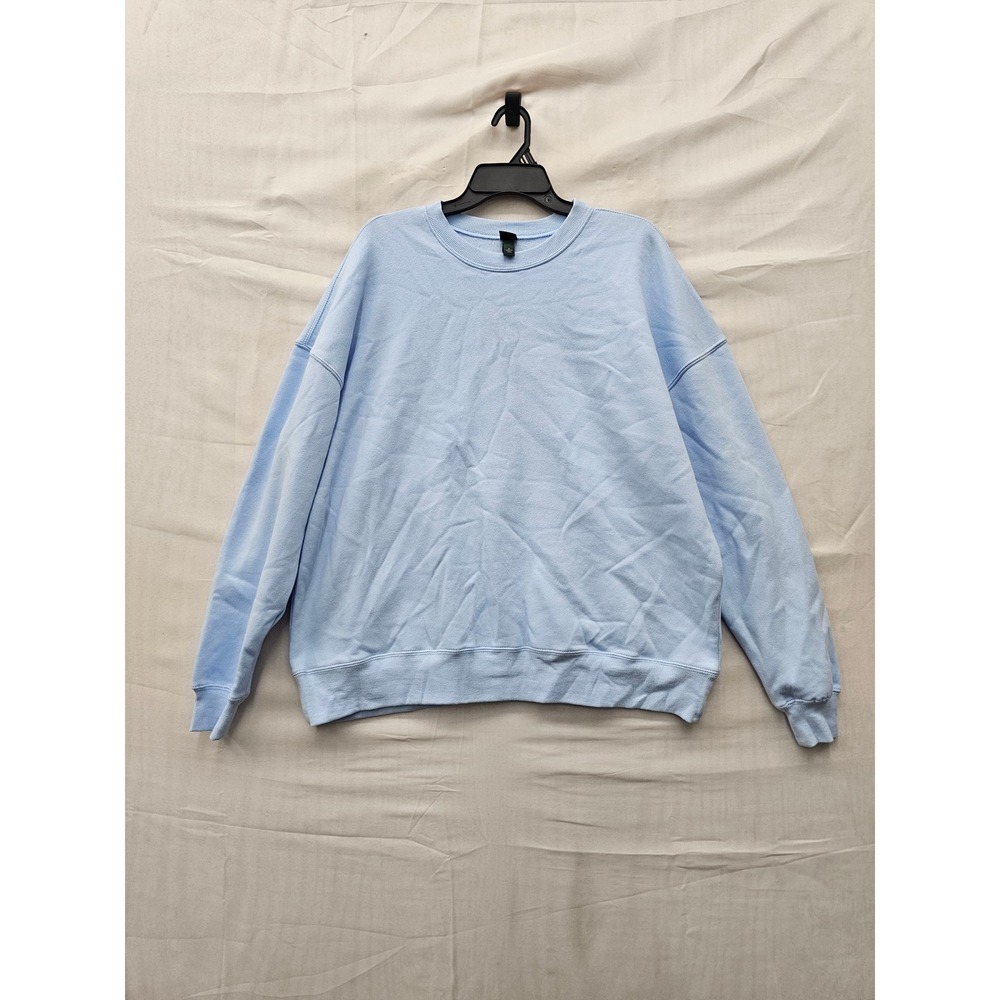 Wild Fable Womens Western Cowboy Boot Embroidered Sweatshirt Blue Size Small